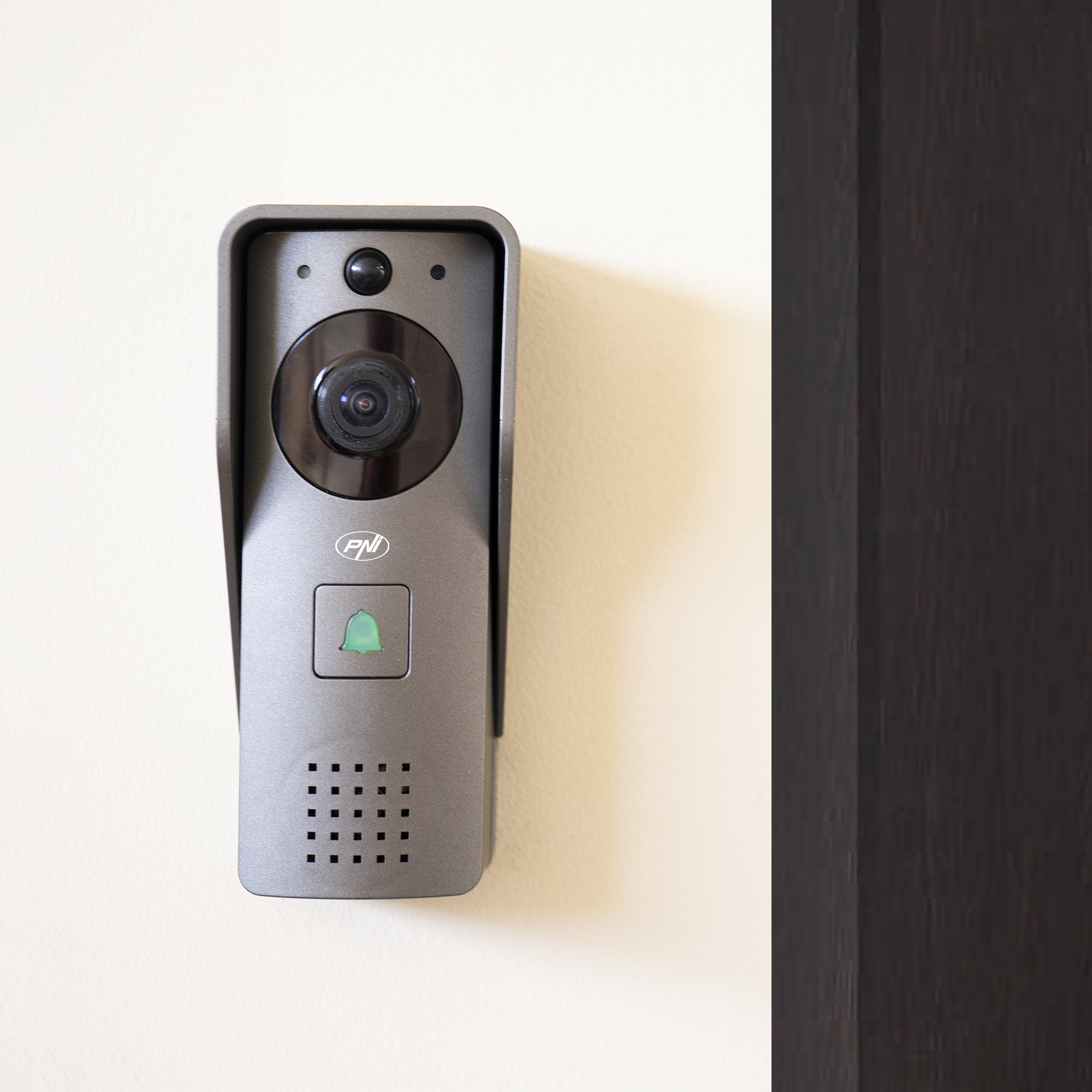 Interphone vidéo WiFi intelligent PNI House 910 HD avec application Tuya Smart et contrôle gâche électrique (Yala) – Image 4