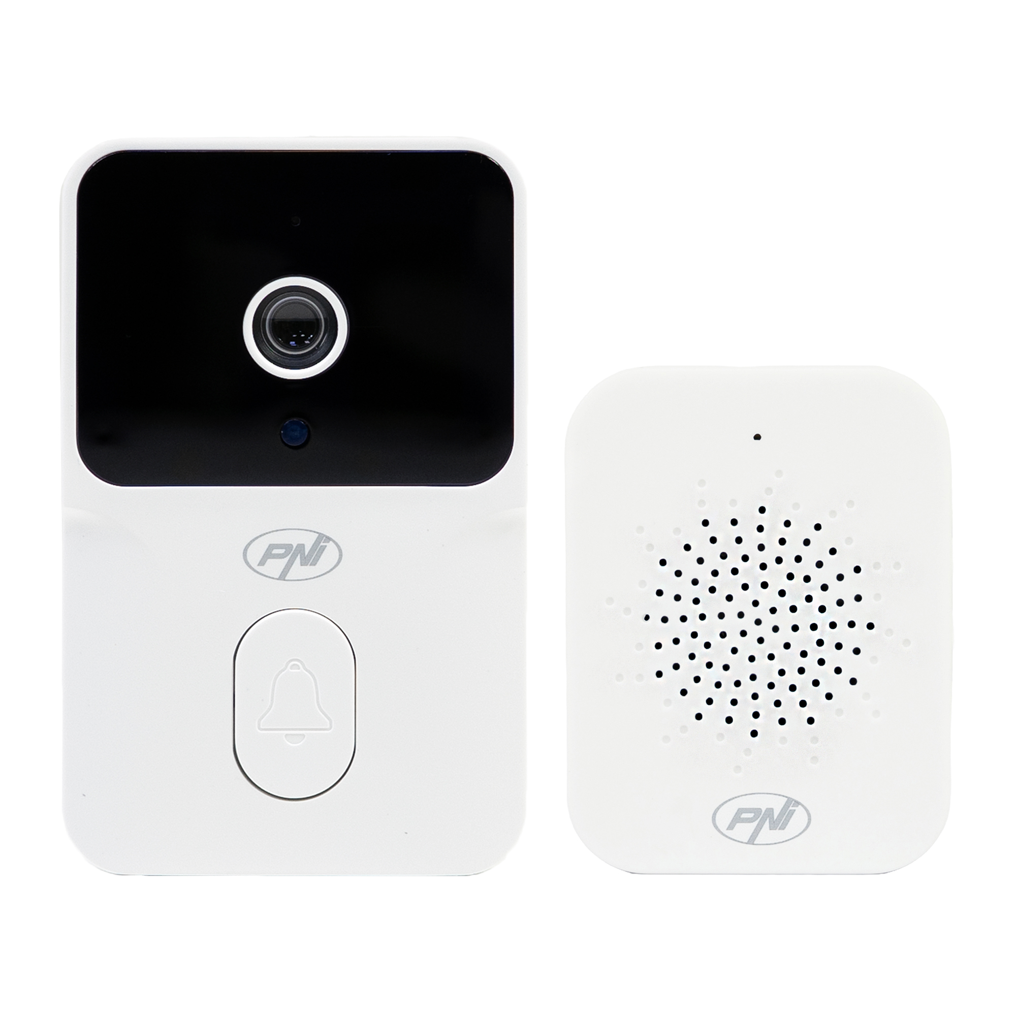 Sonnette vidéo WiFi connectée PNI IDB15 avec batterie, vision nocturne et application Tuya – Image 3