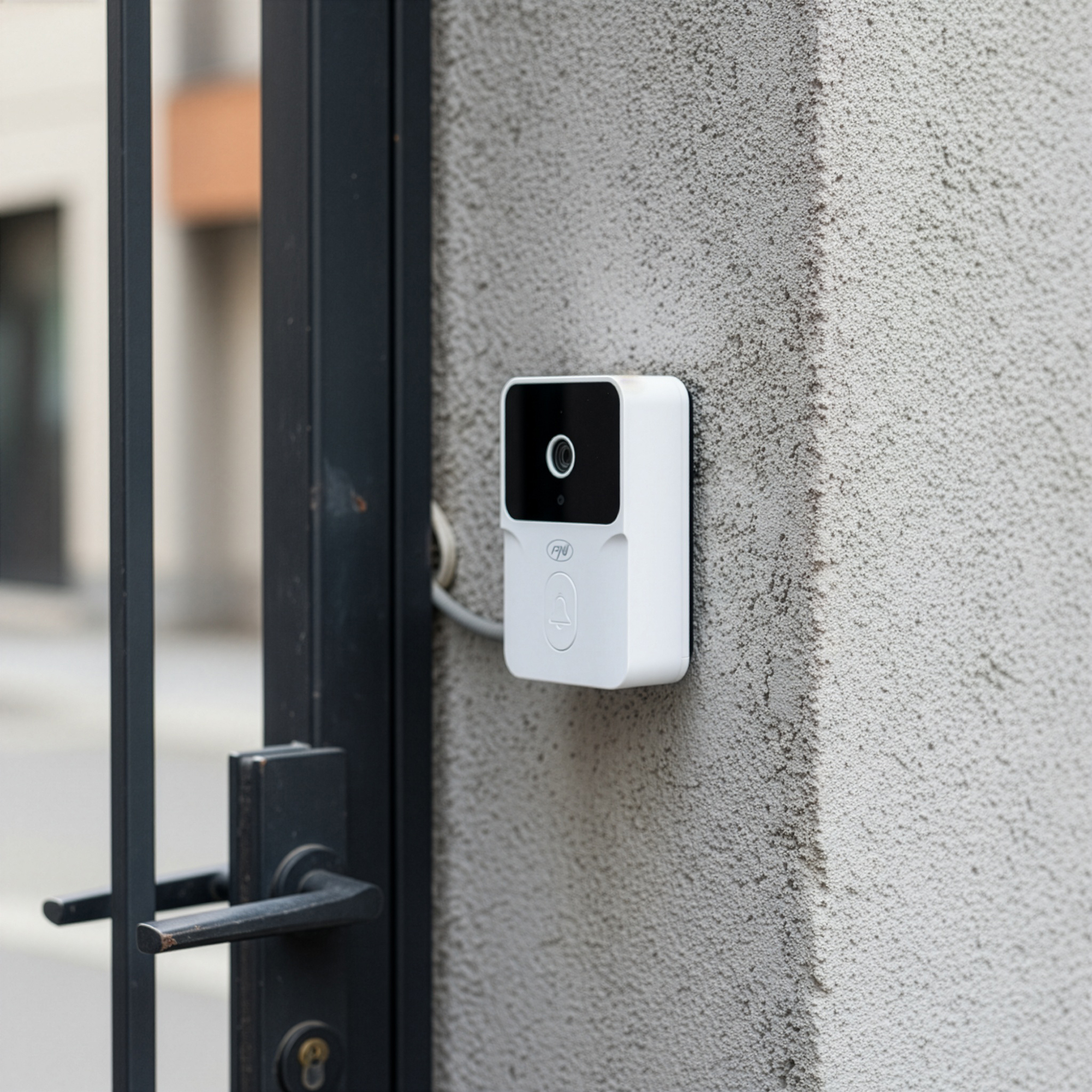 Sonnette vidéo WiFi connectée PNI IDB15 avec batterie, vision nocturne et application Tuya – Image 6