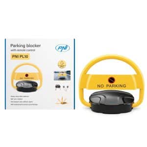 Barrière de parking automatique PNI PL10 avec télécommande et verrou antivol