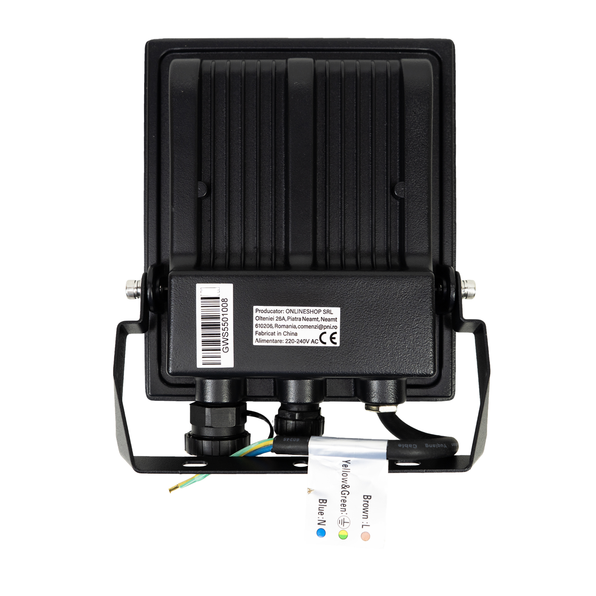 Projecteur LED 50W dimmable PNI avec température de couleur réglable 3000K-6500K – Image 5