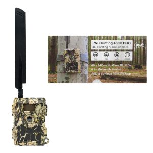 Caméra de Chasse 4G PNI Hunting 480C PRO 24MP – GPS, Vision Nocturne, Détection PIR 60°
