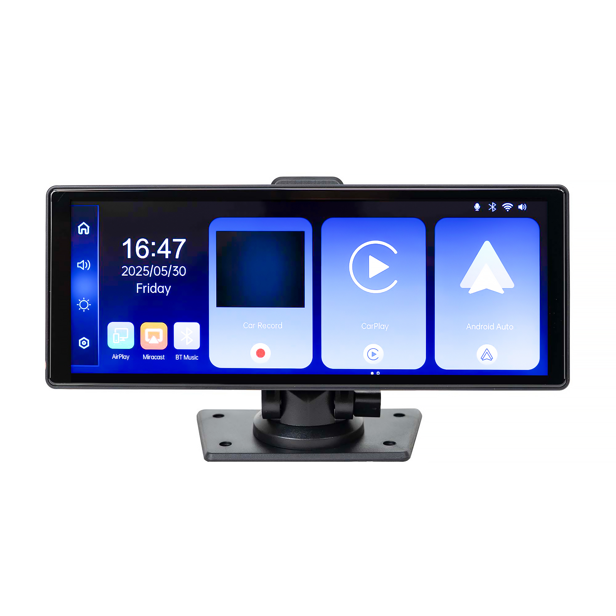 Moniteur Voiture PNI D1026 avec DVR 10,26" – CarPlay & Android Auto Sans Fil, Double Caméra, Bluetooth, GPS – Image 4