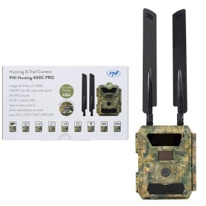 Caméra de Chasse 4G LTE PNI Hunting 400C PRO – 24 MP, GPS, Vision Nocturne, Transmission sur Smartphone