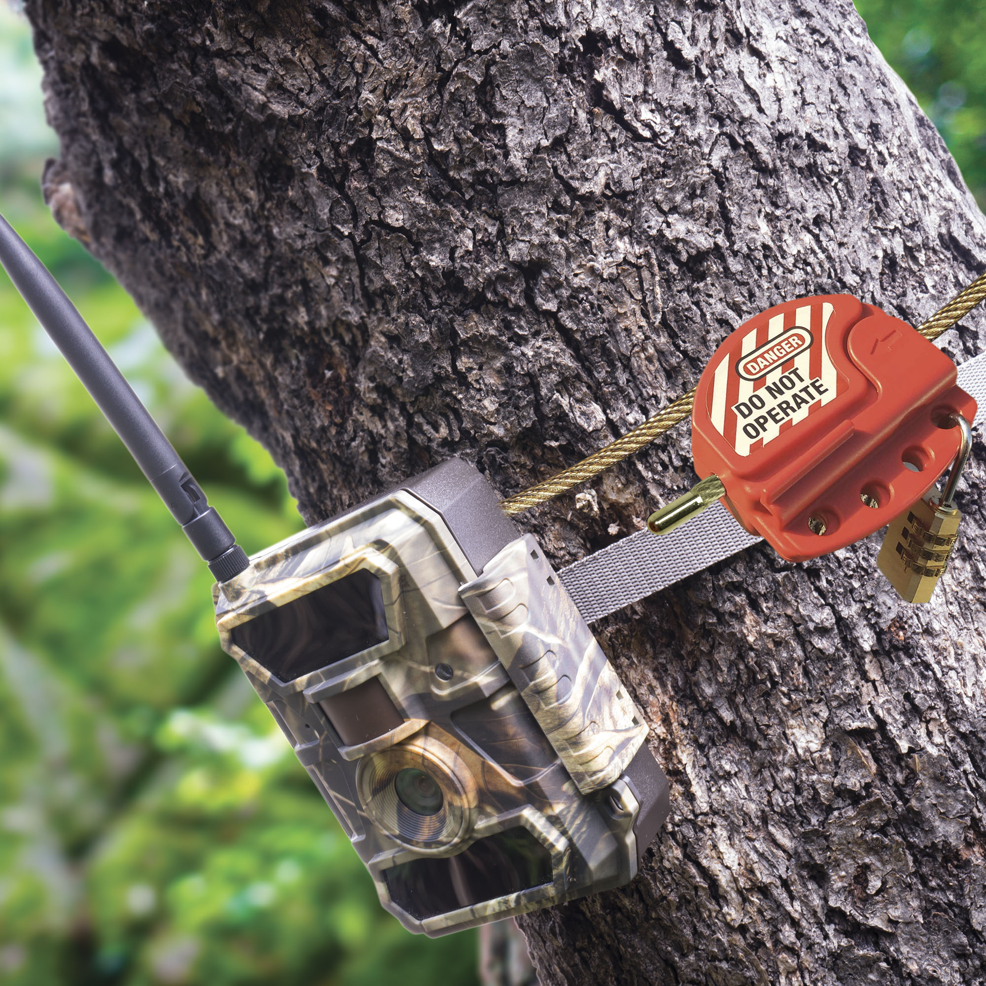 Câble de sécurité avec verrou intelligent PNI pour caméras de chasse – Image 5