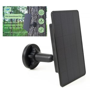 Panneau Solaire PNI GreenHouse P13 avec Batterie 5200 mAh – Chargeur 6V/12V IP66 pour Caméras de Chasse