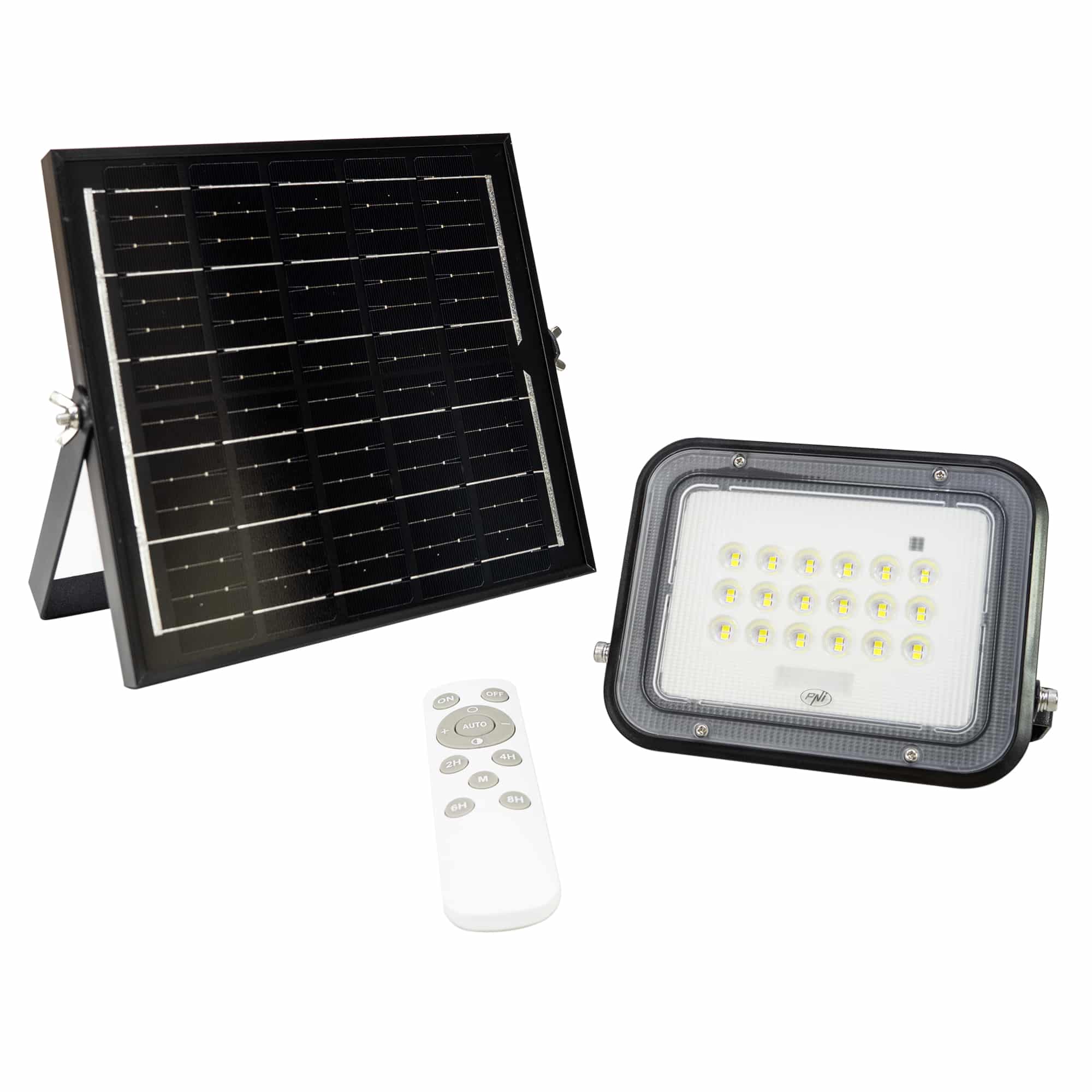 Projecteur LED 50W avec panneau solaire – Image 4
