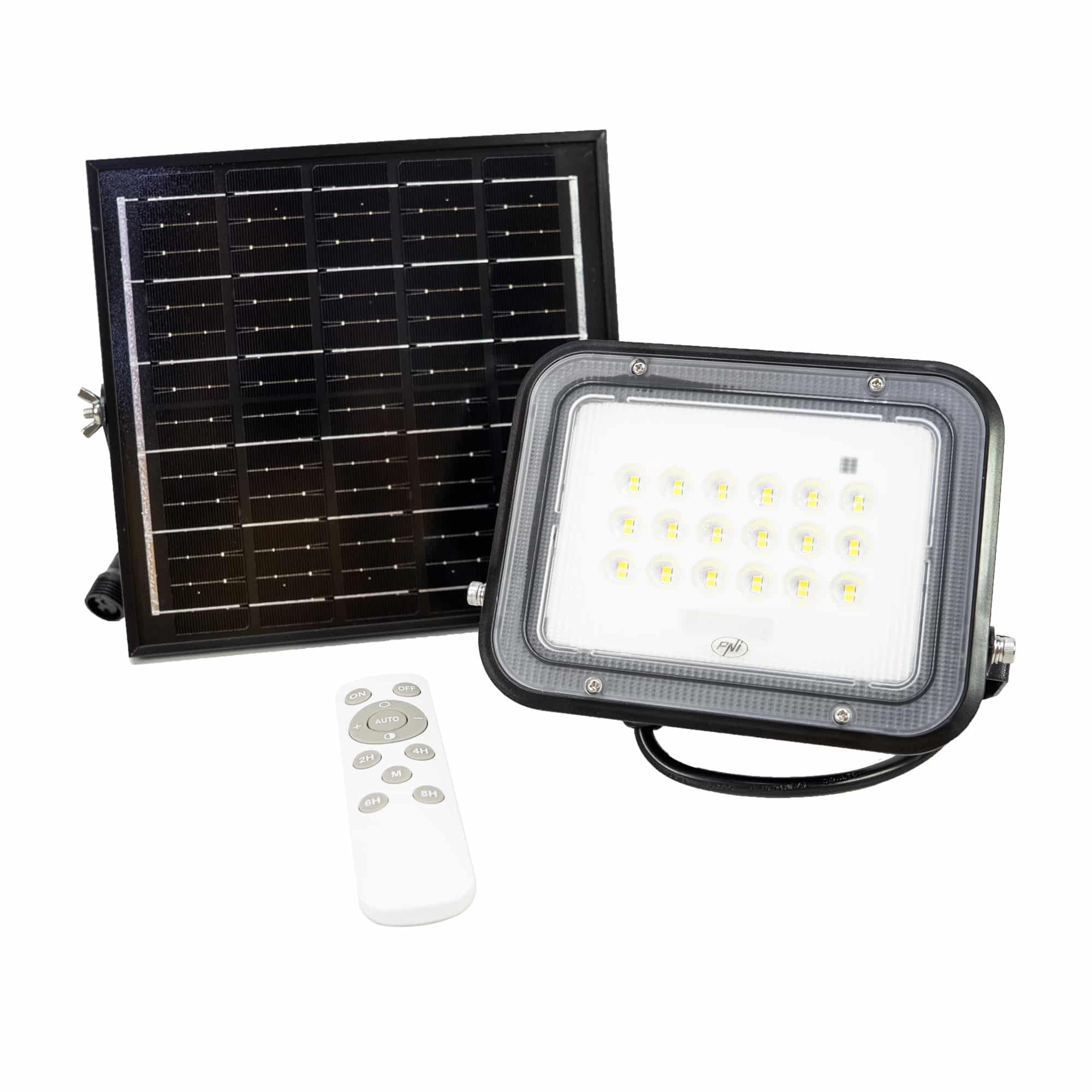 Projecteur LED 50W avec panneau solaire – Image 5